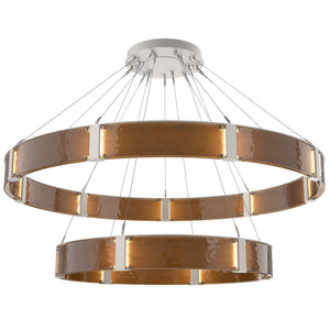 Hammerton Studio - CHB0042-2D-BS-BG-CA1-L3 - LED Chandelier - Parallel - Beige Silver