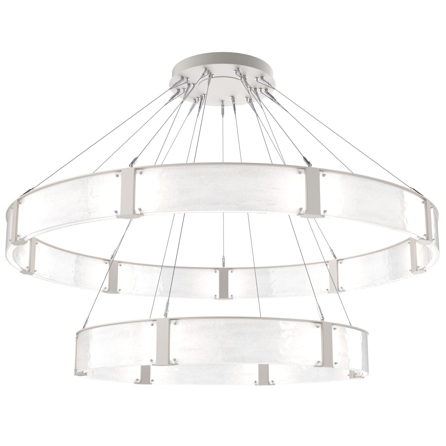 Hammerton Studio - CHB0042-2D-BS-CG-CA1-L3 - LED Chandelier - Parallel - Beige Silver