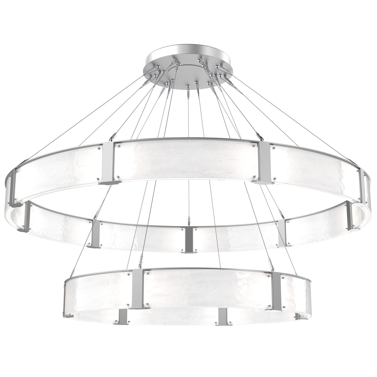 Hammerton Studio - CHB0042-2D-CS-CG-CA1-L1 - LED Chandelier - Parallel - Classic Silver