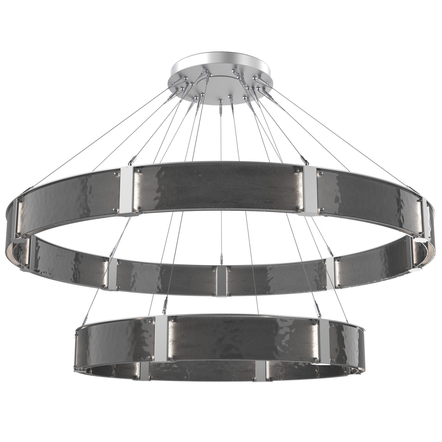 Hammerton Studio - CHB0042-2D-CS-SG-CA1-L1 - LED Chandelier - Parallel - Classic Silver