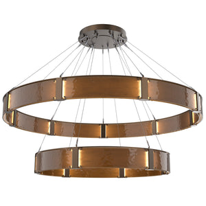 Hammerton Studio - CHB0042-2D-FB-BG-CA1-L3 - LED Chandelier - Parallel - Flat Bronze
