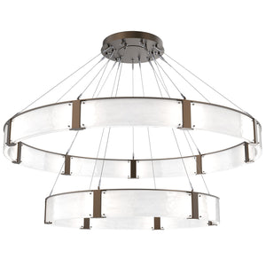 Hammerton Studio - CHB0042-2D-FB-CG-CA1-L3 - LED Chandelier - Parallel - Flat Bronze
