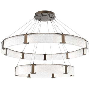 Hammerton Studio - CHB0042-2D-FB-CR-CA1-L3 - LED Chandelier - Parallel - Flat Bronze