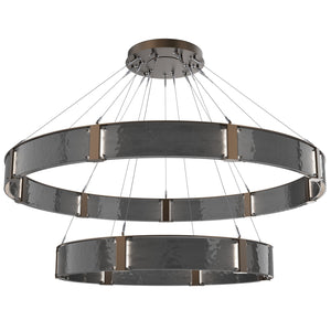 Hammerton Studio - CHB0042-2D-FB-SG-CA1-L3 - LED Chandelier - Parallel - Flat Bronze