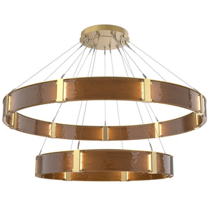 Hammerton Studio - CHB0042-2D-GB-BG-CA1-L1 - LED Chandelier - Parallel - Gilded Brass