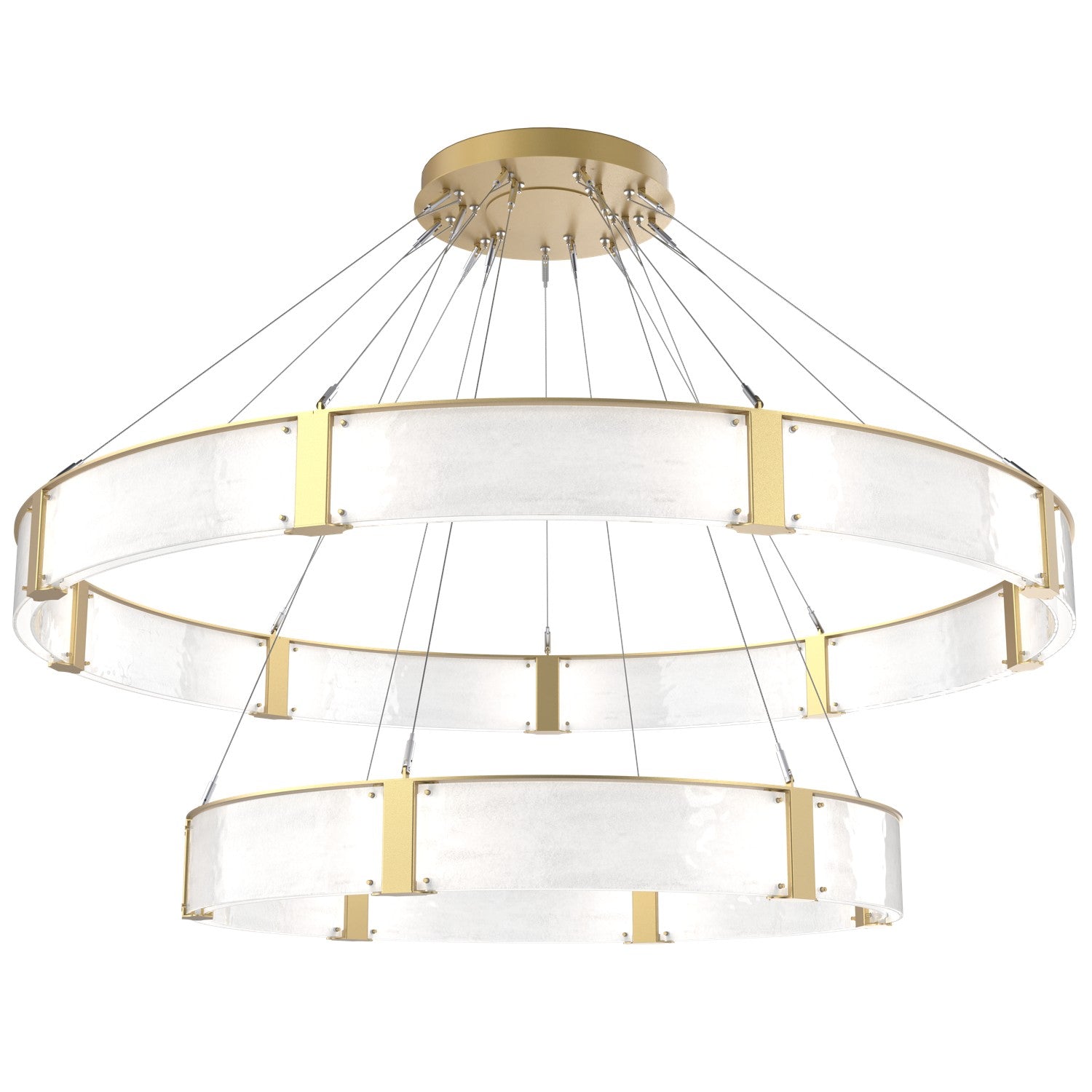 Hammerton Studio - CHB0042-2D-GB-CG-CA1-L3 - LED Chandelier - Parallel - Gilded Brass