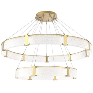 Hammerton Studio - CHB0042-2D-GB-CR-CA1-L1 - LED Chandelier - Parallel - Gilded Brass