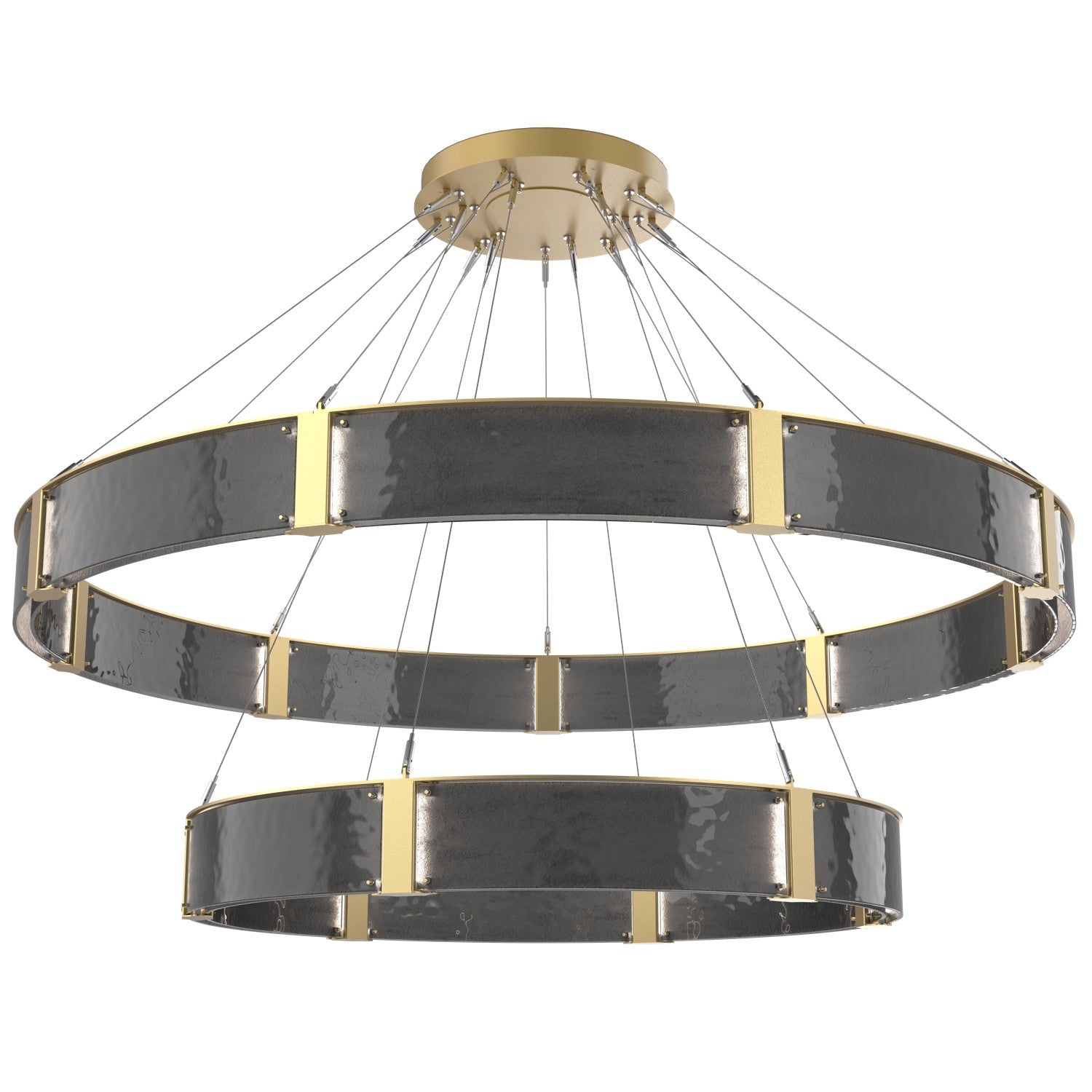 Hammerton Studio - CHB0042-2D-GB-SG-CA1-L1 - LED Chandelier - Parallel - Gilded Brass