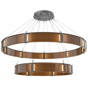 Hammerton Studio - CHB0042-2D-GP-BG-CA1-L3 - LED Chandelier - Parallel - Graphite