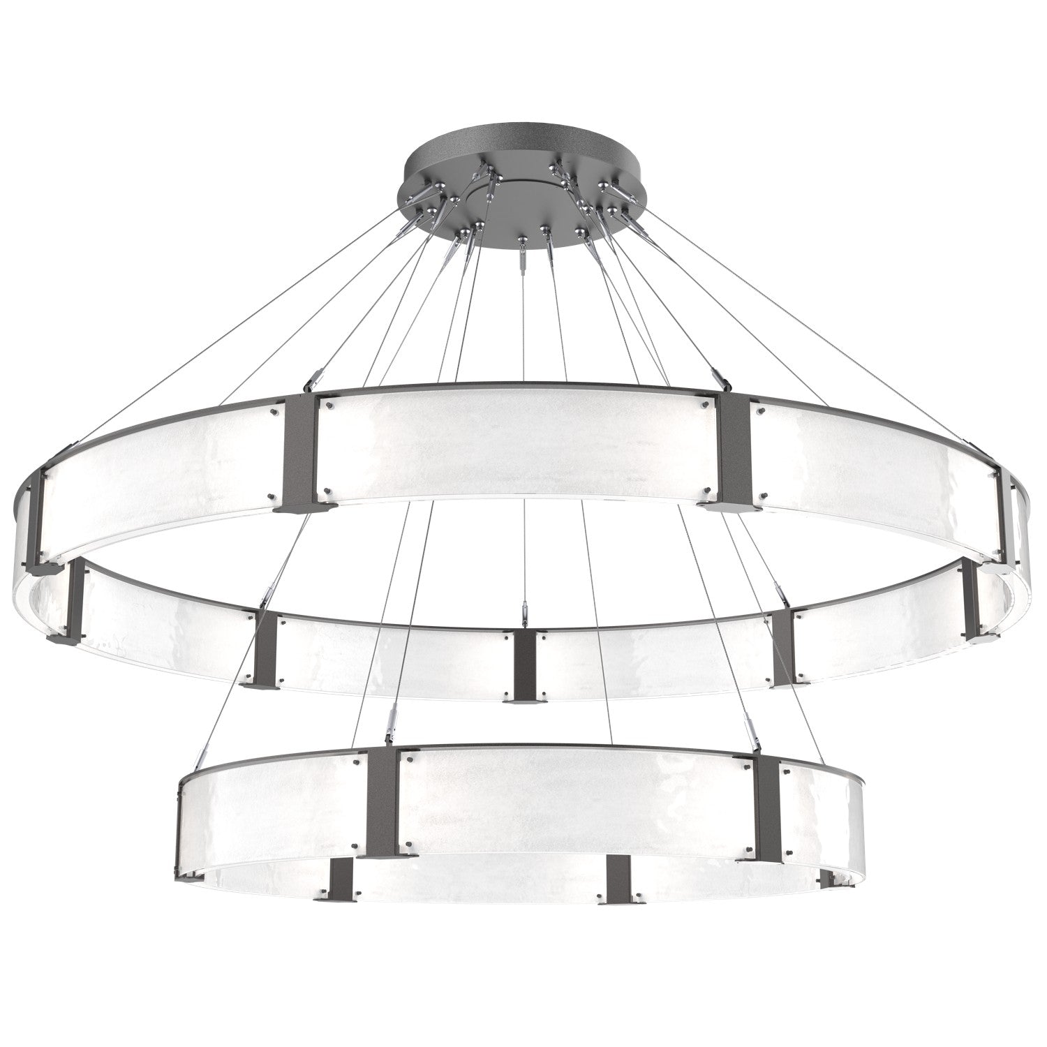 Hammerton Studio - CHB0042-2D-GP-CG-CA1-L1 - LED Chandelier - Parallel - Graphite