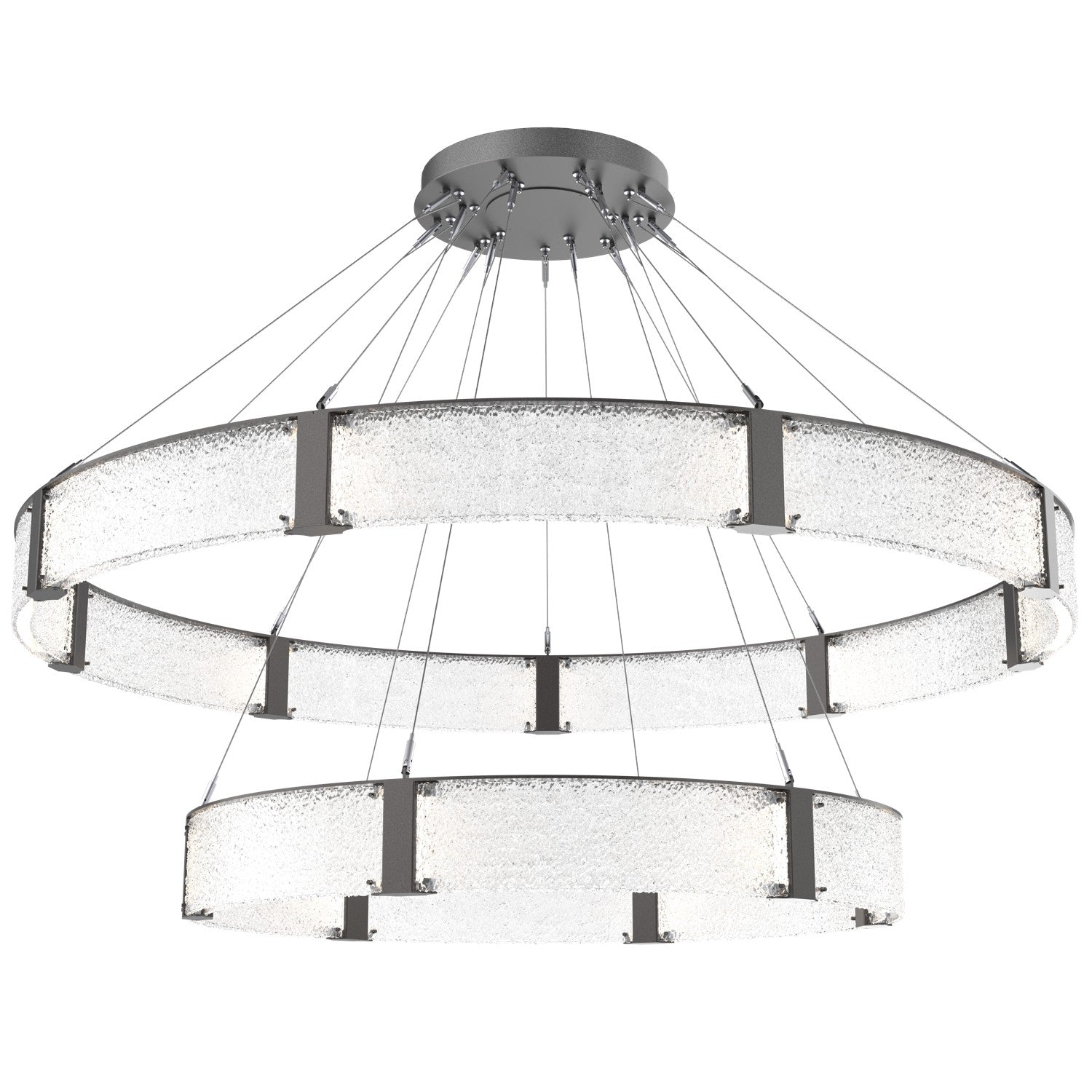Hammerton Studio - CHB0042-2D-GP-CR-CA1-L3 - LED Chandelier - Parallel - Graphite