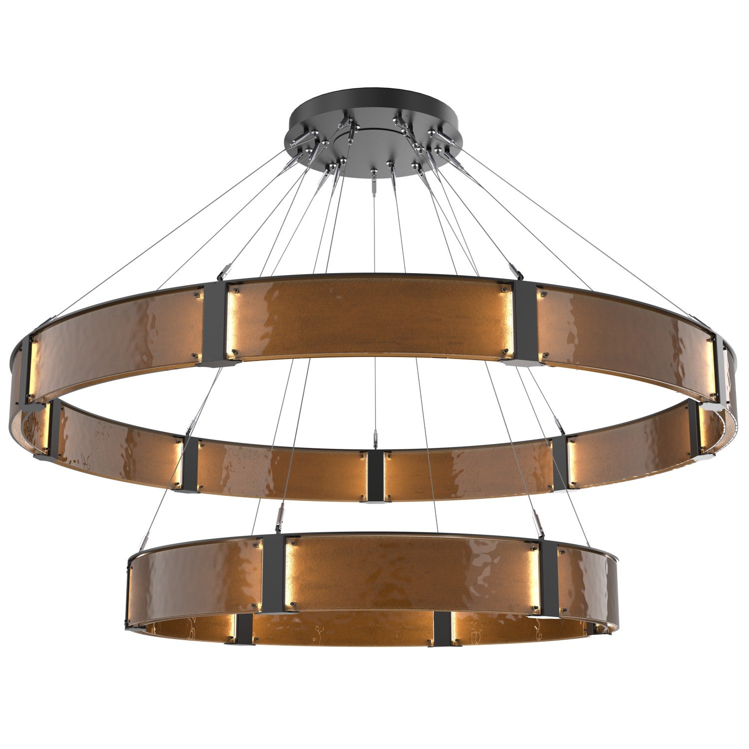 Hammerton Studio - CHB0042-2D-MB-BG-CA1-L1 - LED Chandelier - Parallel - Matte Black