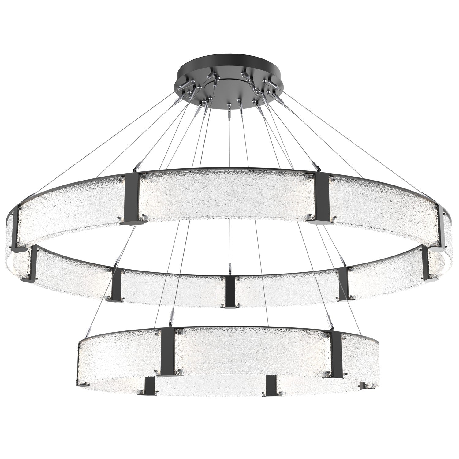Hammerton Studio - CHB0042-2D-MB-CR-CA1-L3 - LED Chandelier - Parallel - Matte Black