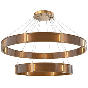 Hammerton Studio - CHB0042-2D-NB-BG-CA1-L1 - LED Chandelier - Parallel - Novel Brass