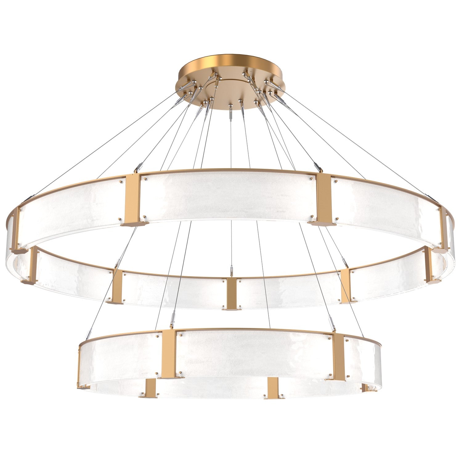Hammerton Studio - CHB0042-2D-NB-CG-CA1-L1 - LED Chandelier - Parallel - Novel Brass