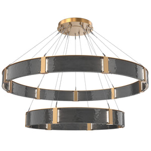 Hammerton Studio - CHB0042-2D-NB-SG-CA1-L1 - LED Chandelier - Parallel - Novel Brass