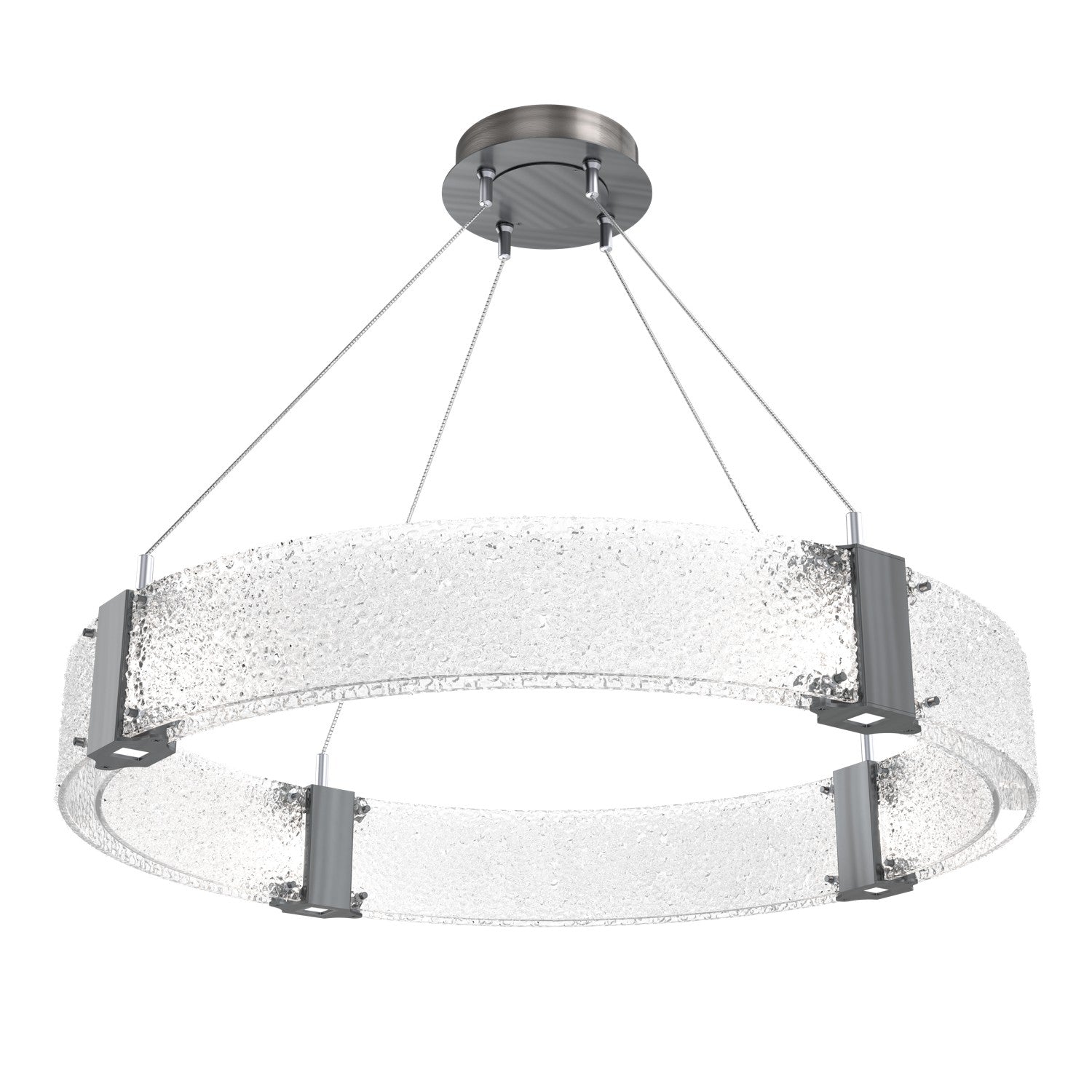 Hammerton Studio - CHB0042-33-GM-CR-CA1-L3 - LED Chandelier - Parallel - Gunmetal