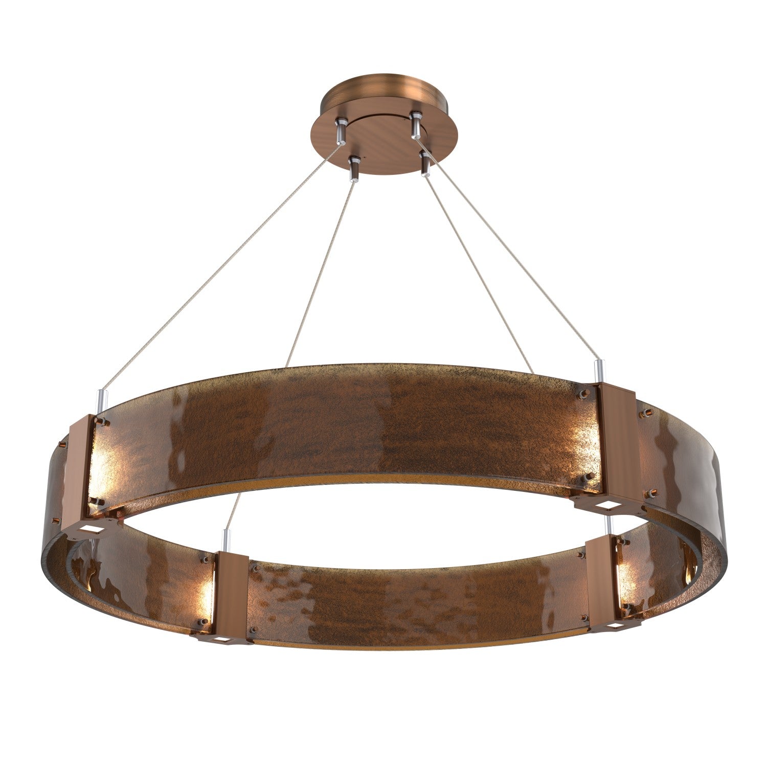 Hammerton Studio - CHB0042-33-RB-BG-CA1-L1 - LED Chandelier - Parallel - Oil Rubbed Bronze