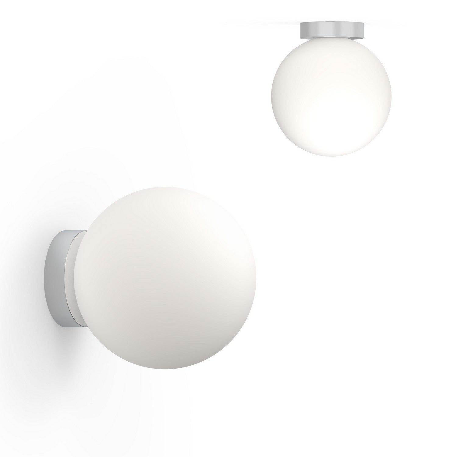 Pablo Designs - BOLA SPH FSH 10 DTW CRM - LED Wall/Ceiling Lamp - Bola - Chome
