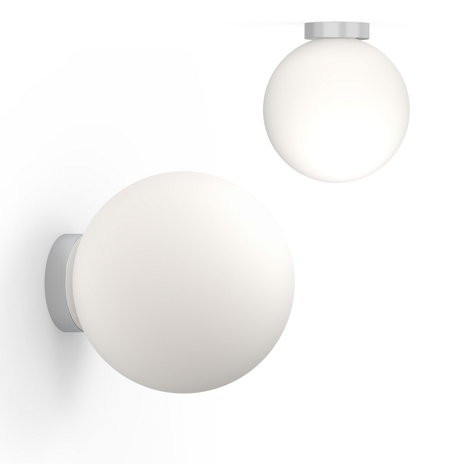 Pablo Designs - BOLA SPH FSH 12 DTW CRM - LED Wall/Ceiling Lamp - Bola - Chome