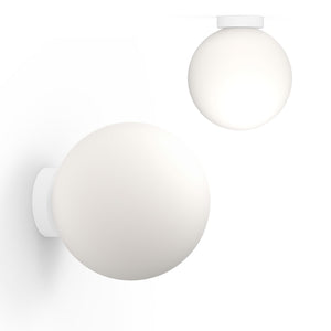 Pablo Designs - BOLA SPH FSH 12 DTW WHT - LED Wall/Ceiling Lamp - Bola - White