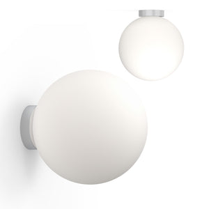 Pablo Designs - BOLA SPH FSH 16 CRM - LED Wall/Ceiling Lamp - Bola - Chome