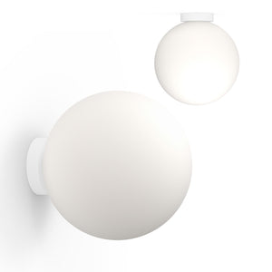 Pablo Designs - BOLA SPH FSH 16 DTW WHT - LED Wall/Ceiling Lamp - Bola - White