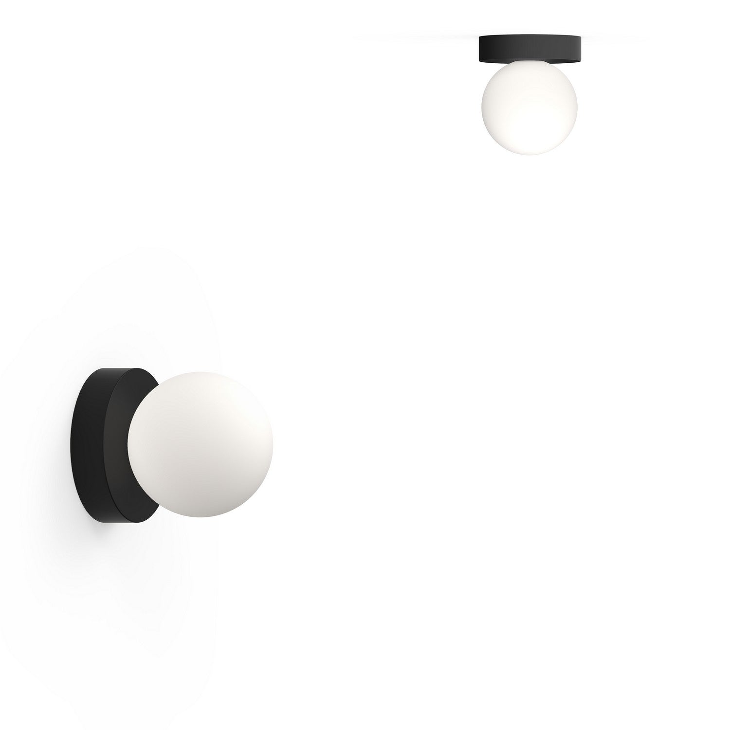 Pablo Designs - BOLA SPH FSH 5 DTW BLK - LED Wall/Ceiling Lamp - Bola - Black