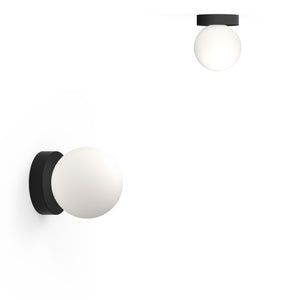 Pablo Designs - BOLA SPH FSH 6 DTW BLK - LED Wall/Ceiling Lamp - Bola - Black