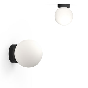 Pablo Designs - BOLA SPH FSH 8 DTW BLK - LED Wall/Ceiling Lamp - Bola - Black