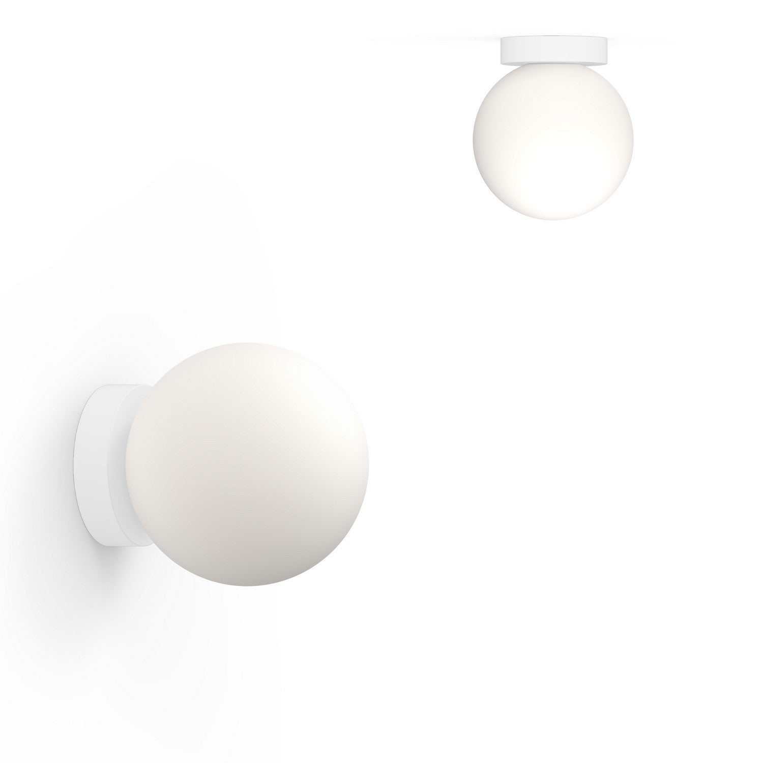 Pablo Designs - BOLA SPH FSH 8 DTW WHT - LED Wall/Ceiling Lamp - Bola - White