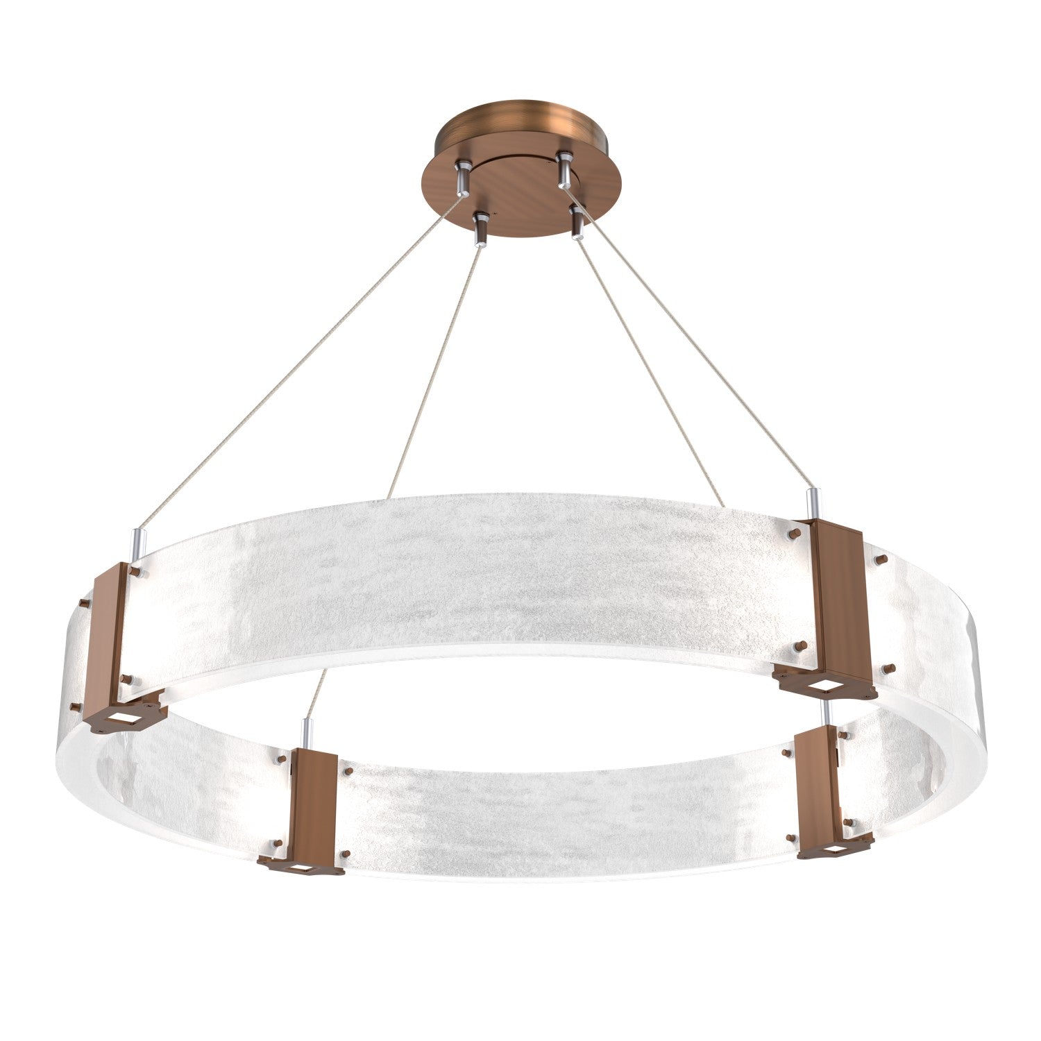 Hammerton Studio - CHB0042-33-RB-CG-CA1-L1 - LED Chandelier - Parallel - Oil Rubbed Bronze