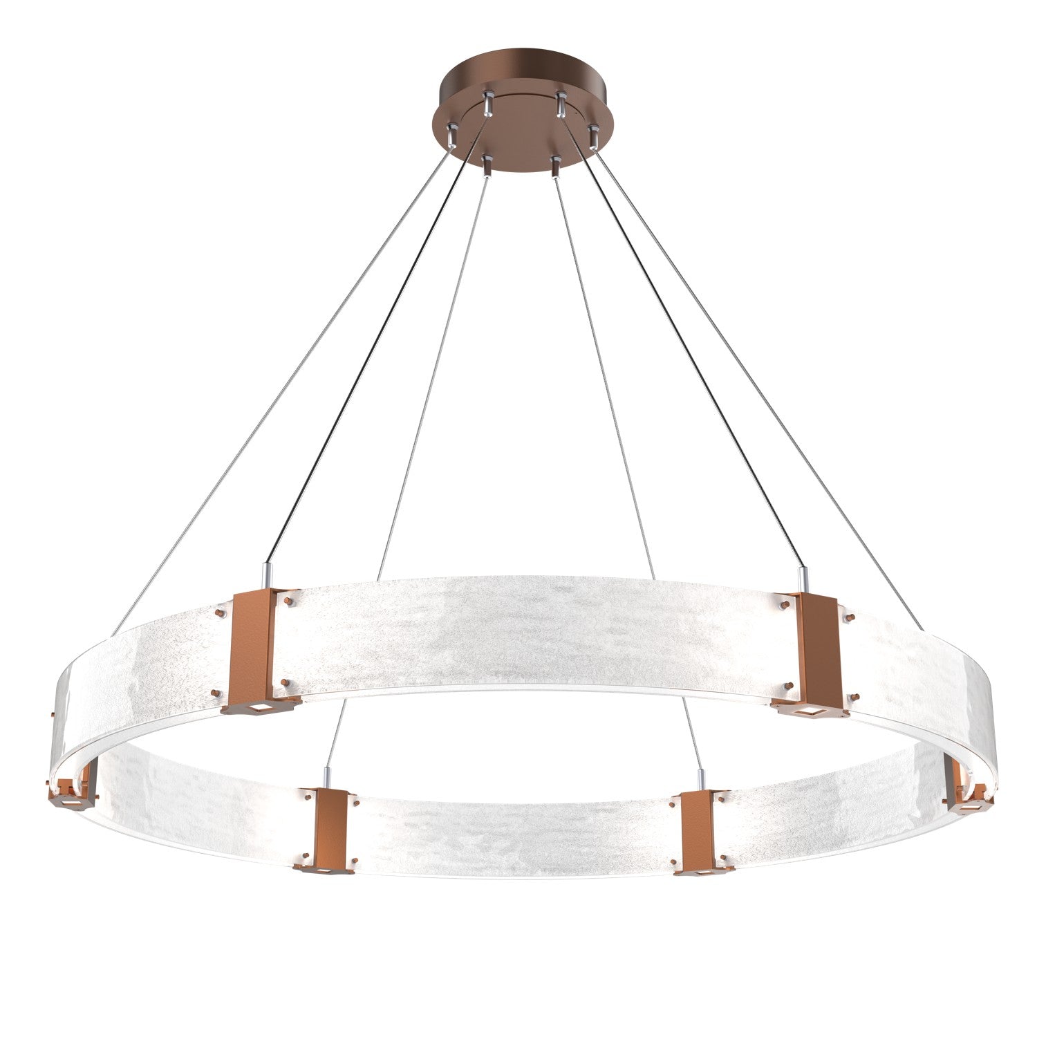 Hammerton Studio - CHB0042-48-BB-CG-CA1-L1 - LED Chandelier - Parallel - Burnished Bronze