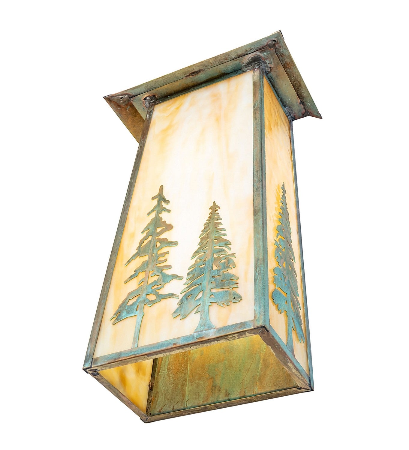 Meyda Tiffany - 269430 - Two Light Wall Sconce - Stillwater - Verdigris