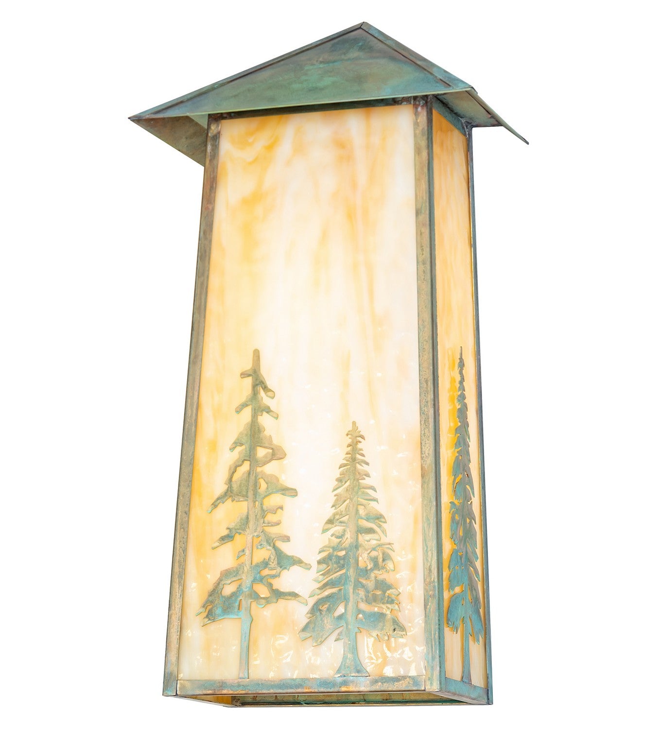 Meyda Tiffany - 269430 - Two Light Wall Sconce - Stillwater - Verdigris