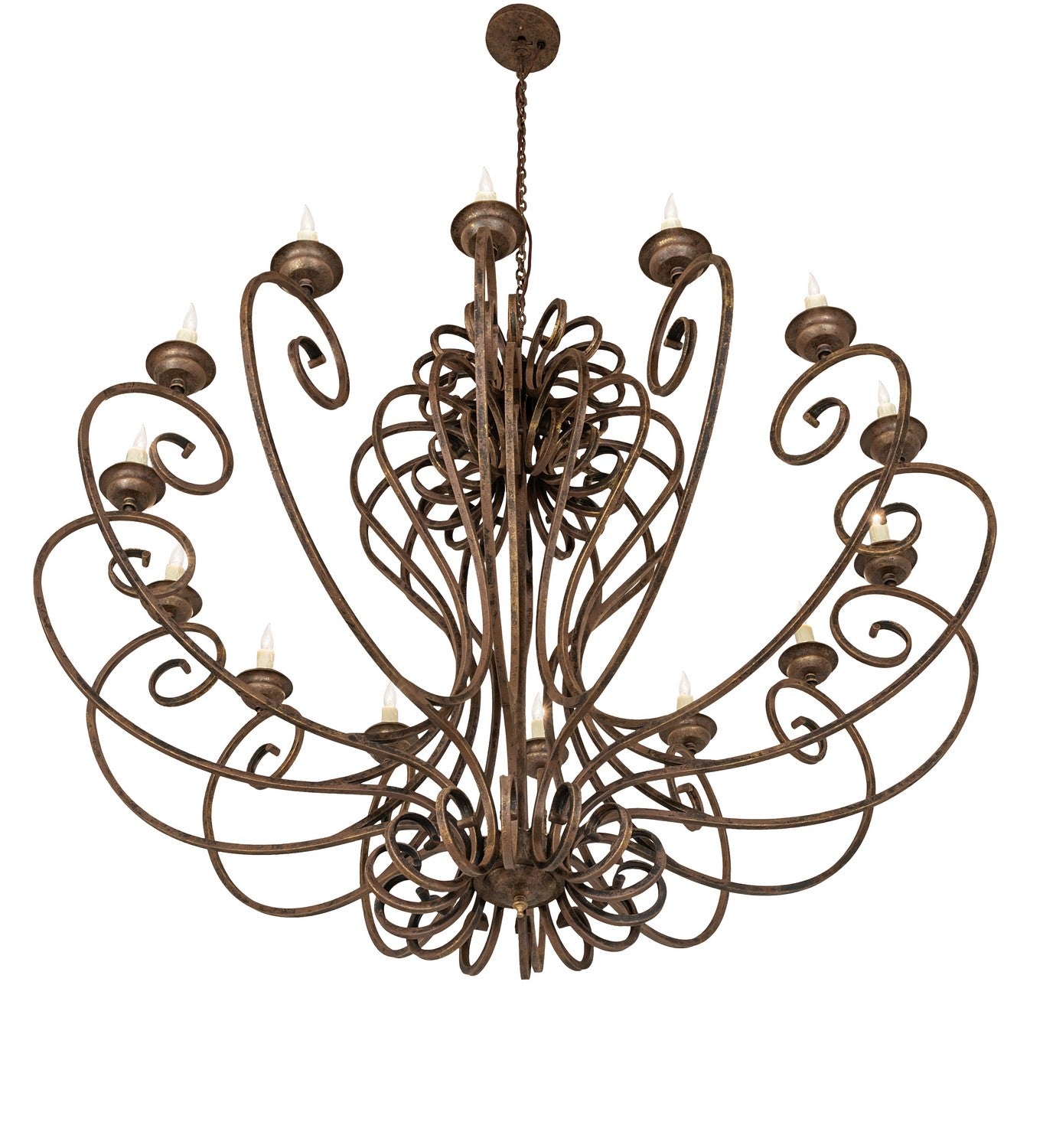 Meyda Tiffany - 270773 - 14 Light Chandelier - Fernando - Antiquity