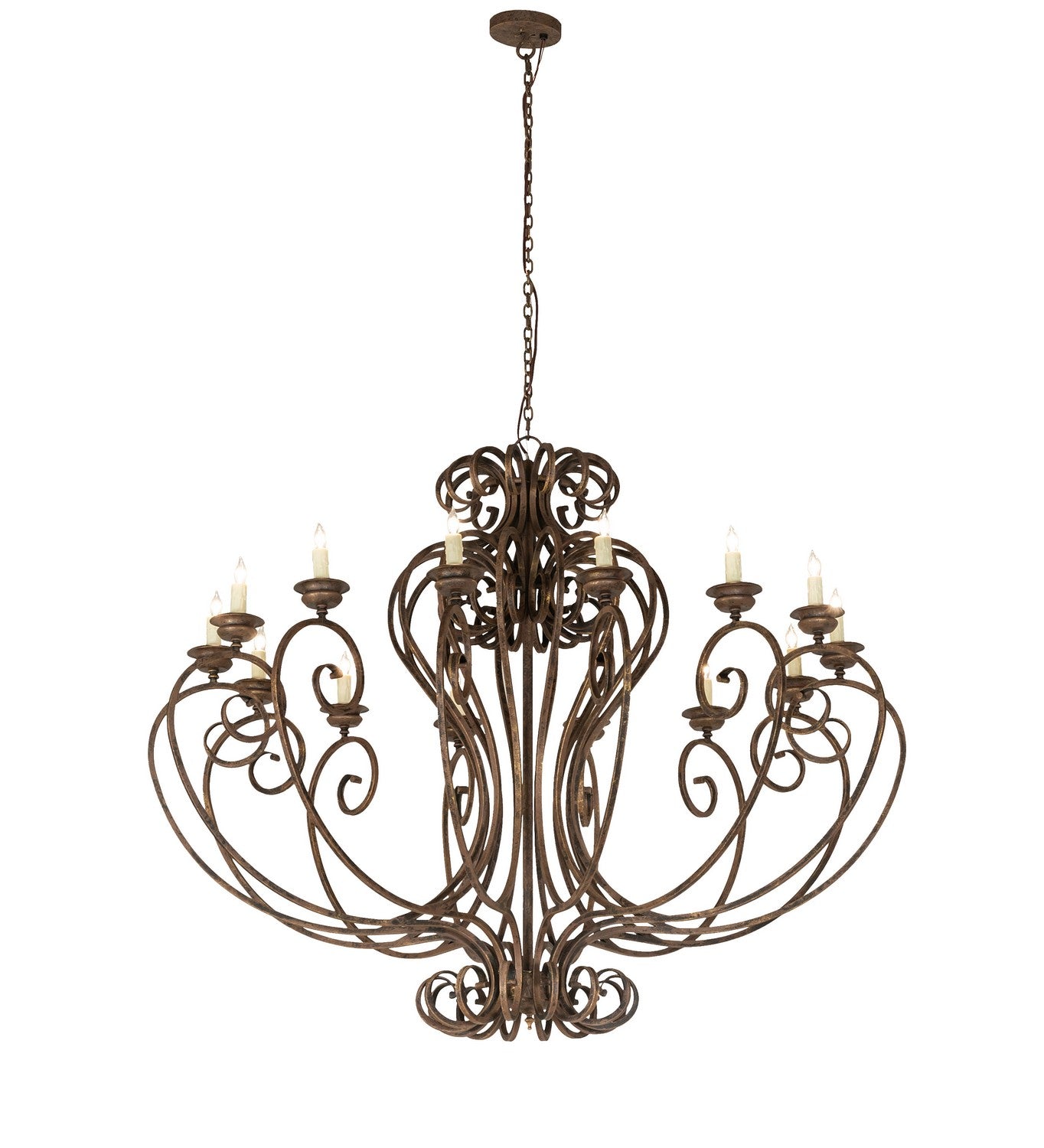 Meyda Tiffany - 270773 - 14 Light Chandelier - Fernando - Antiquity