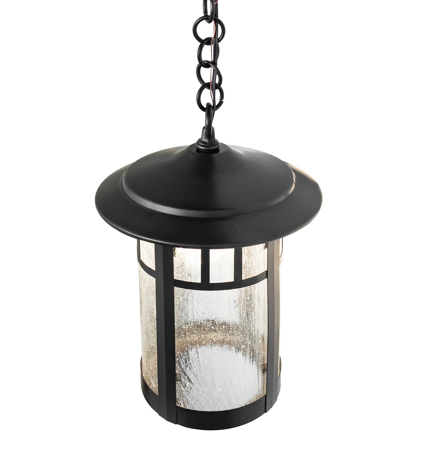 Meyda Tiffany - 271410 - One Light Pendant - Fulton - Craftsman Brown