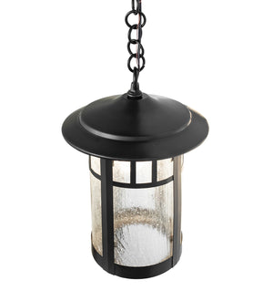 Meyda Tiffany - 271410 - One Light Pendant - Fulton - Craftsman Brown