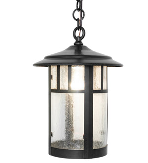 Meyda Tiffany - 271410 - One Light Pendant - Fulton - Craftsman Brown