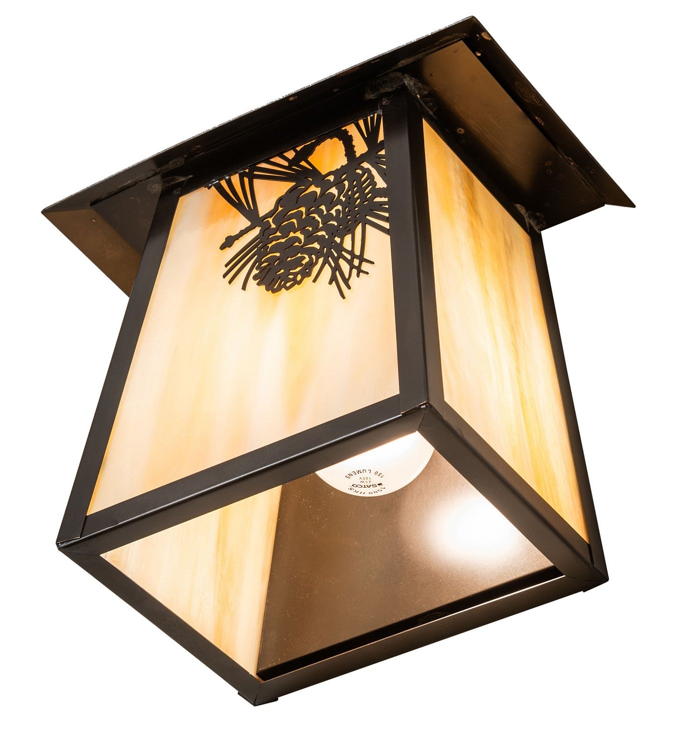 Meyda Tiffany - 29533 - One Light Wall Sconce - Stillwater - Craftsman Brown