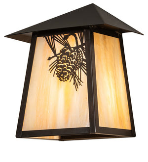 Meyda Tiffany - 29533 - One Light Wall Sconce - Stillwater - Craftsman Brown