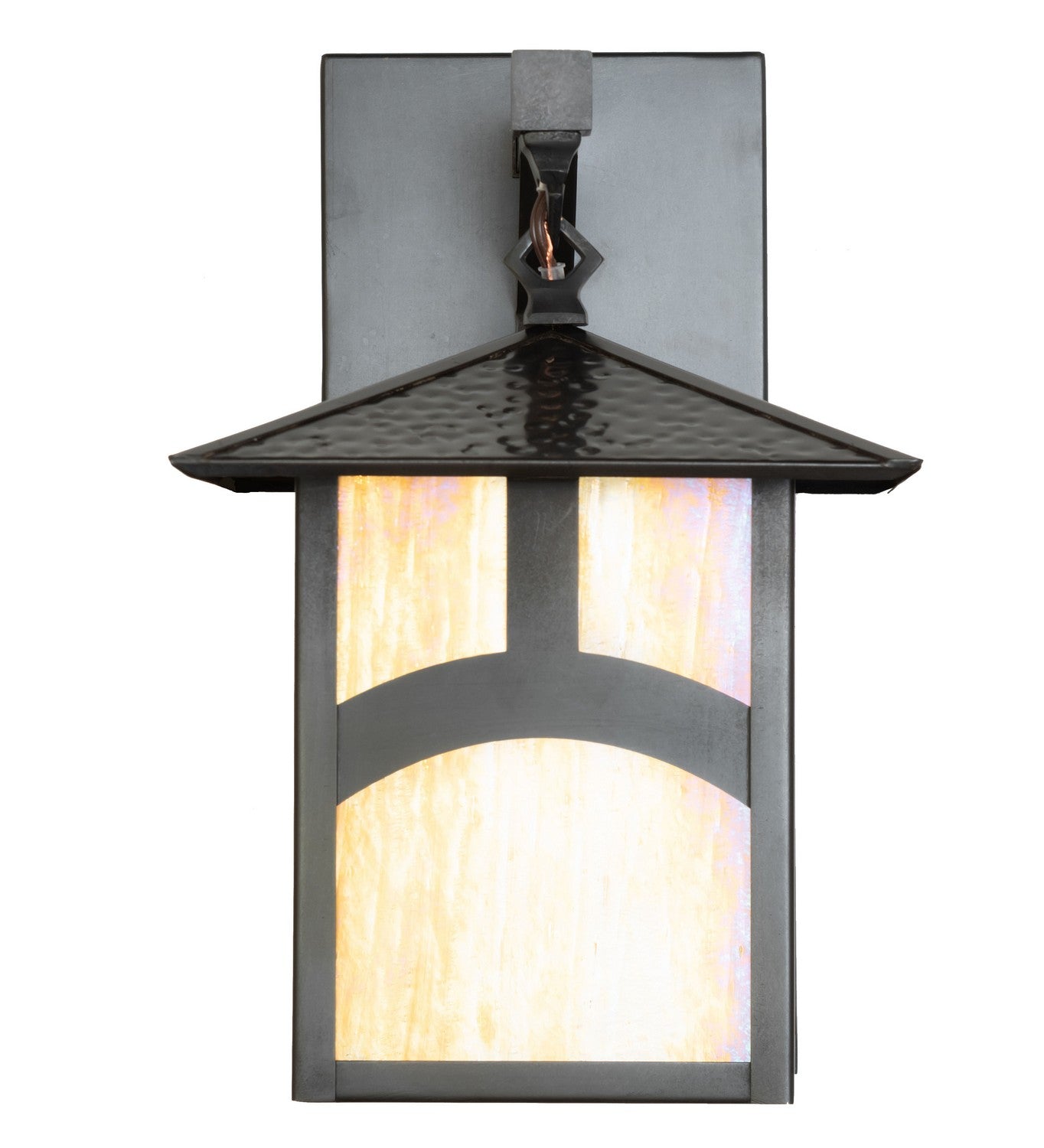 Meyda Tiffany - 54987 - One Light Wall Sconce - Seneca - Craftsman Brown