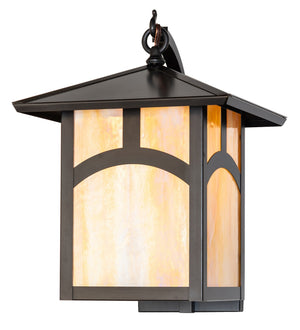 Meyda Tiffany - 84761 - One Light Wall Sconce - Seneca - Craftsman Brown