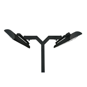 Eurofase - EF3908PMDB - 8FT POLE MOUNT,DOUBLE 39IN,BLK - Black