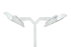 Eurofase - EF3908PMDW - 8FT POLE MOUNT,DOUBLE 39IN,WHT - White