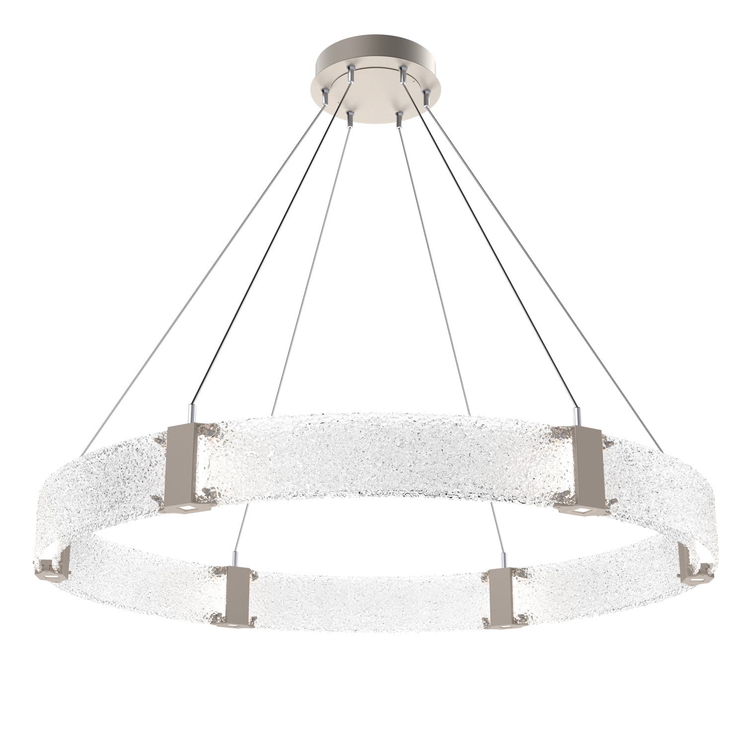 Hammerton Studio - CHB0042-48-BS-CR-CA1-L1 - LED Chandelier - Parallel - Beige Silver