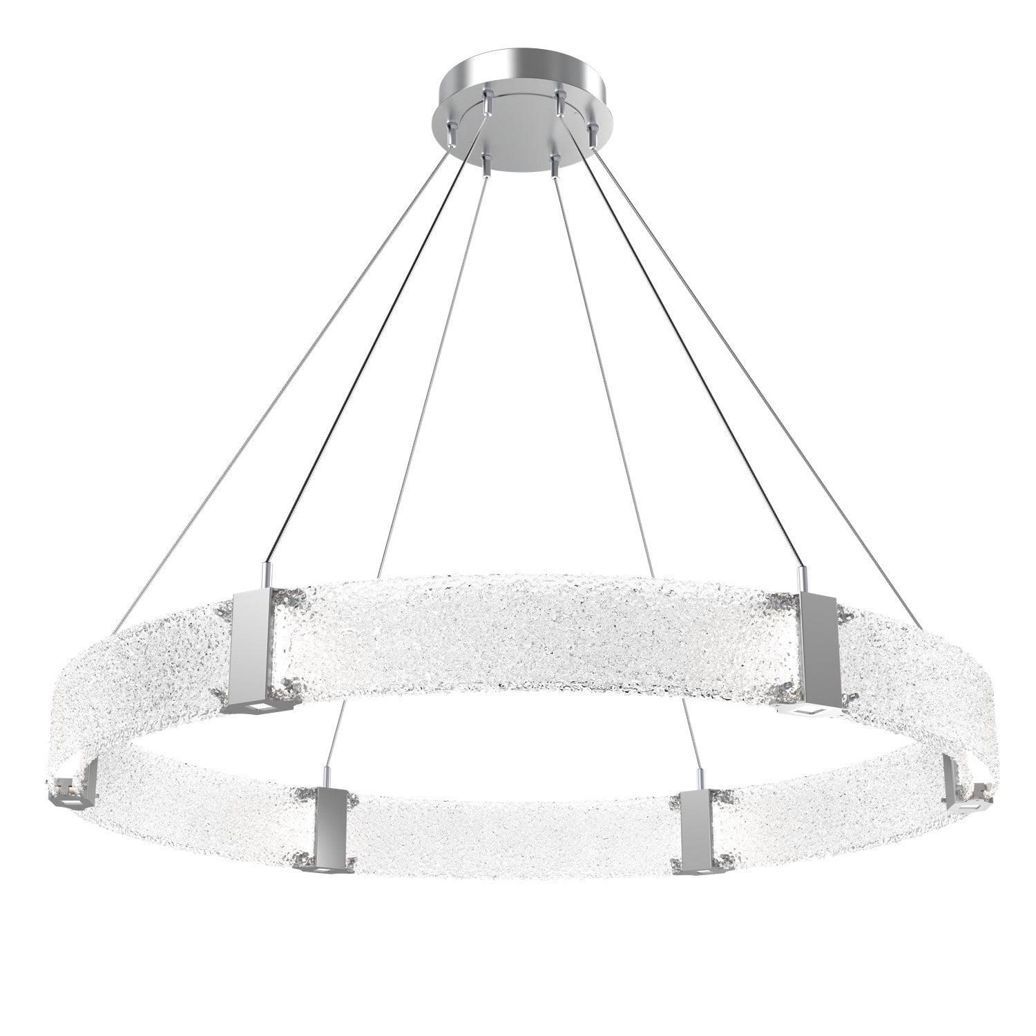 Hammerton Studio - CHB0042-48-CS-CR-CA1-L1 - LED Chandelier - Parallel - Classic Silver