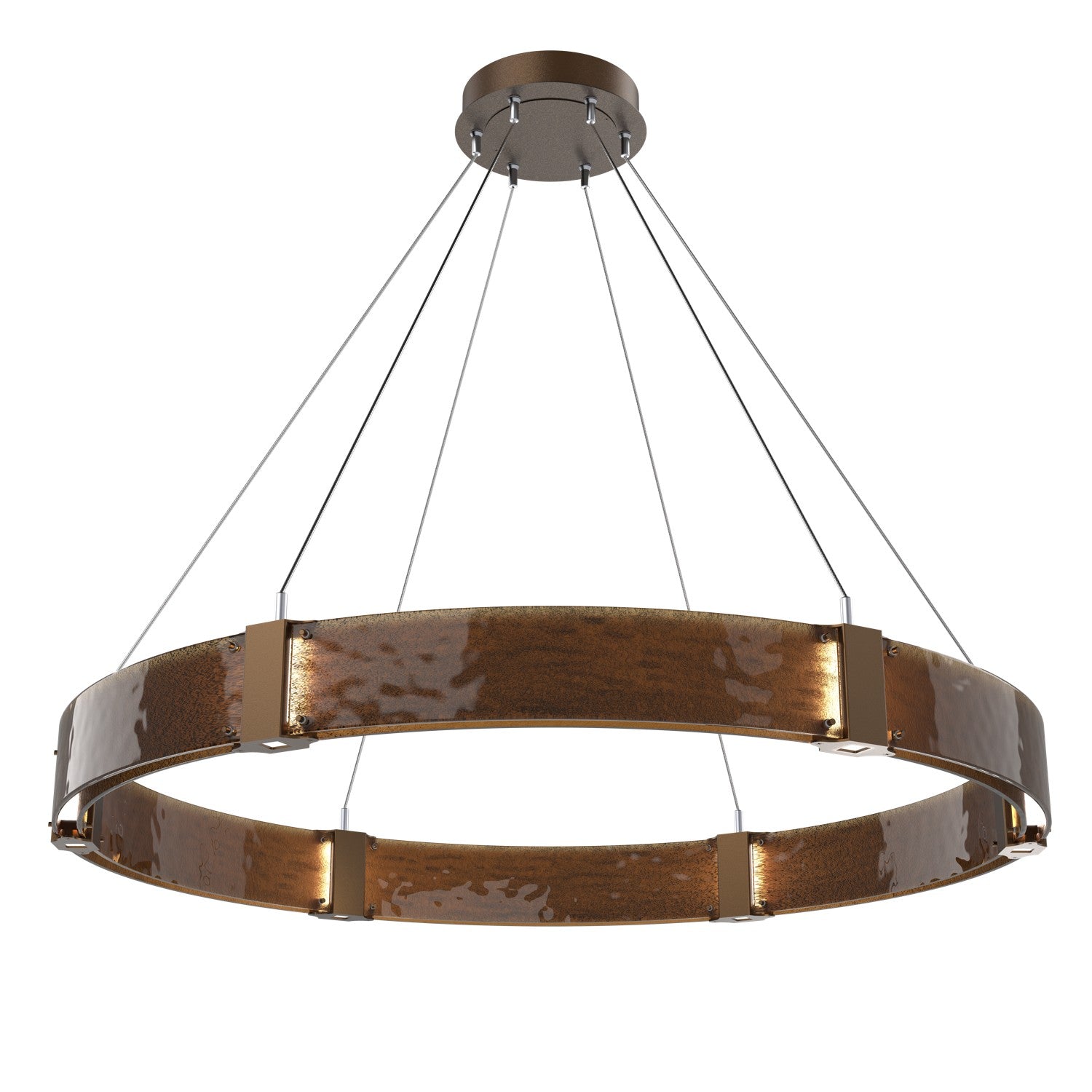 Hammerton Studio - CHB0042-48-FB-BG-CA1-L1 - LED Chandelier - Parallel - Flat Bronze