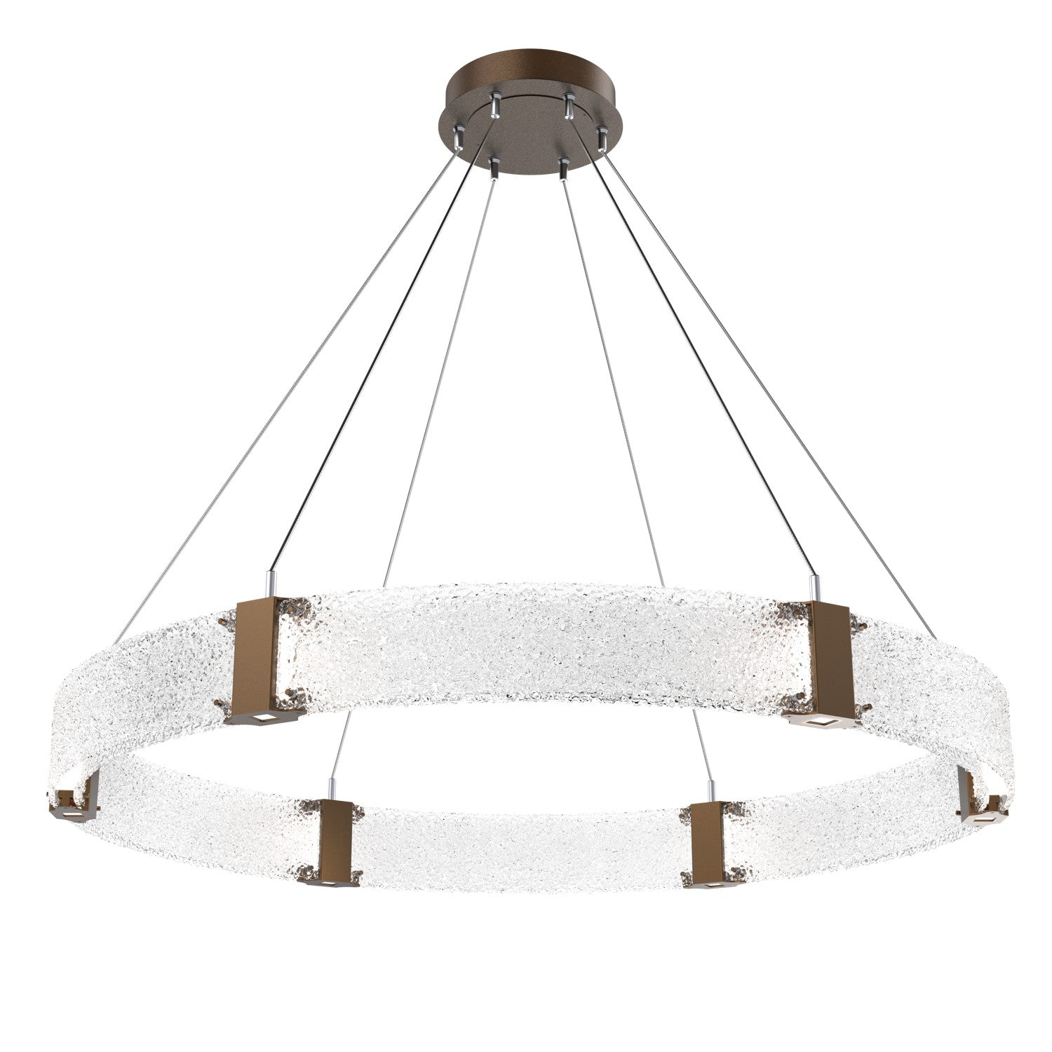 Hammerton Studio - CHB0042-48-FB-CR-CA1-L1 - LED Chandelier - Parallel - Flat Bronze